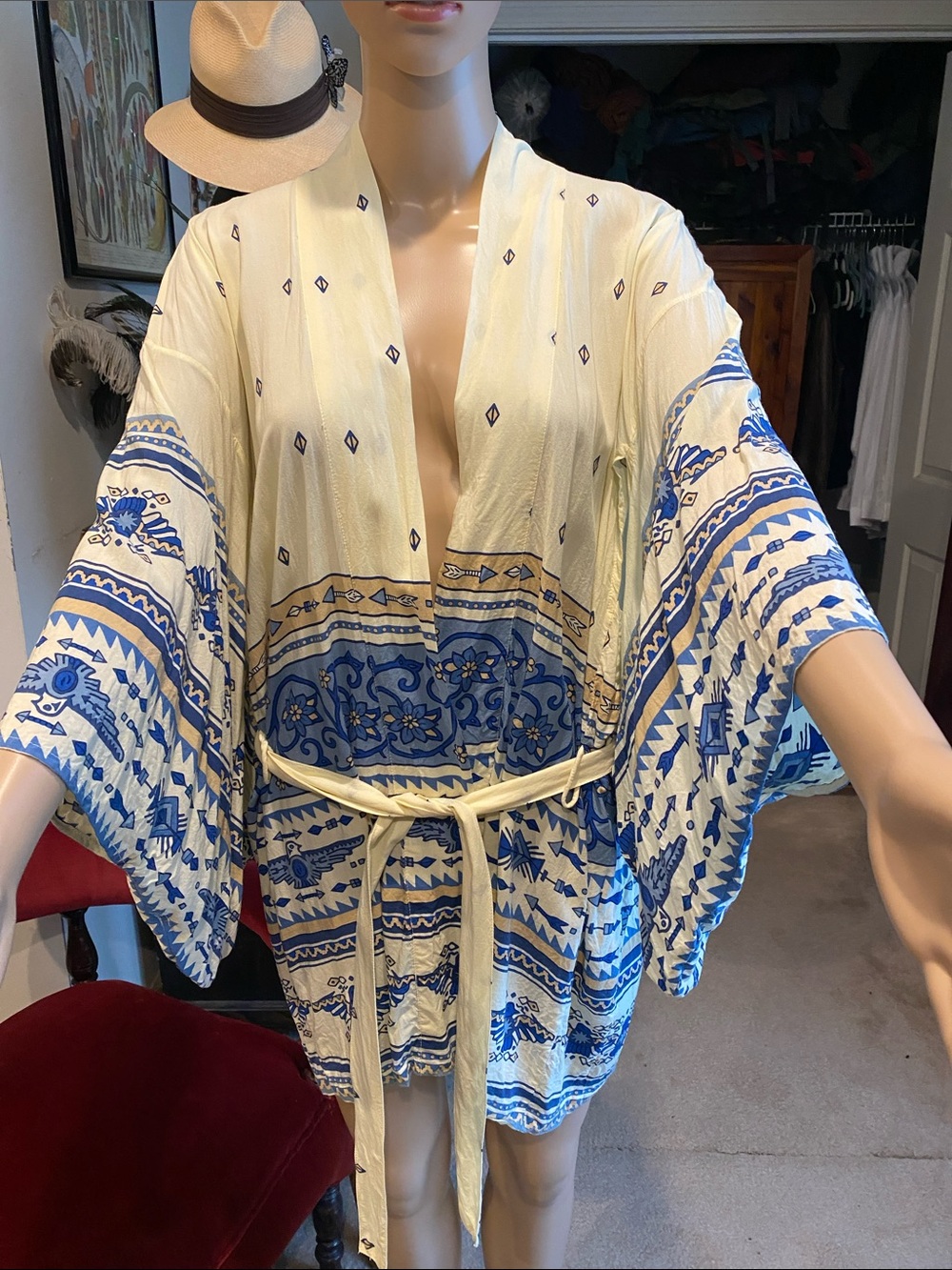 Spell Sundance Thunderbird Kimono Vintage